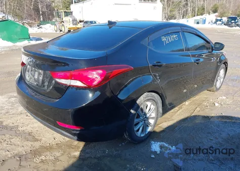 2014 Hyundai Elantra Se from USA, damaged, VIN KMHDH4AE1EU164770